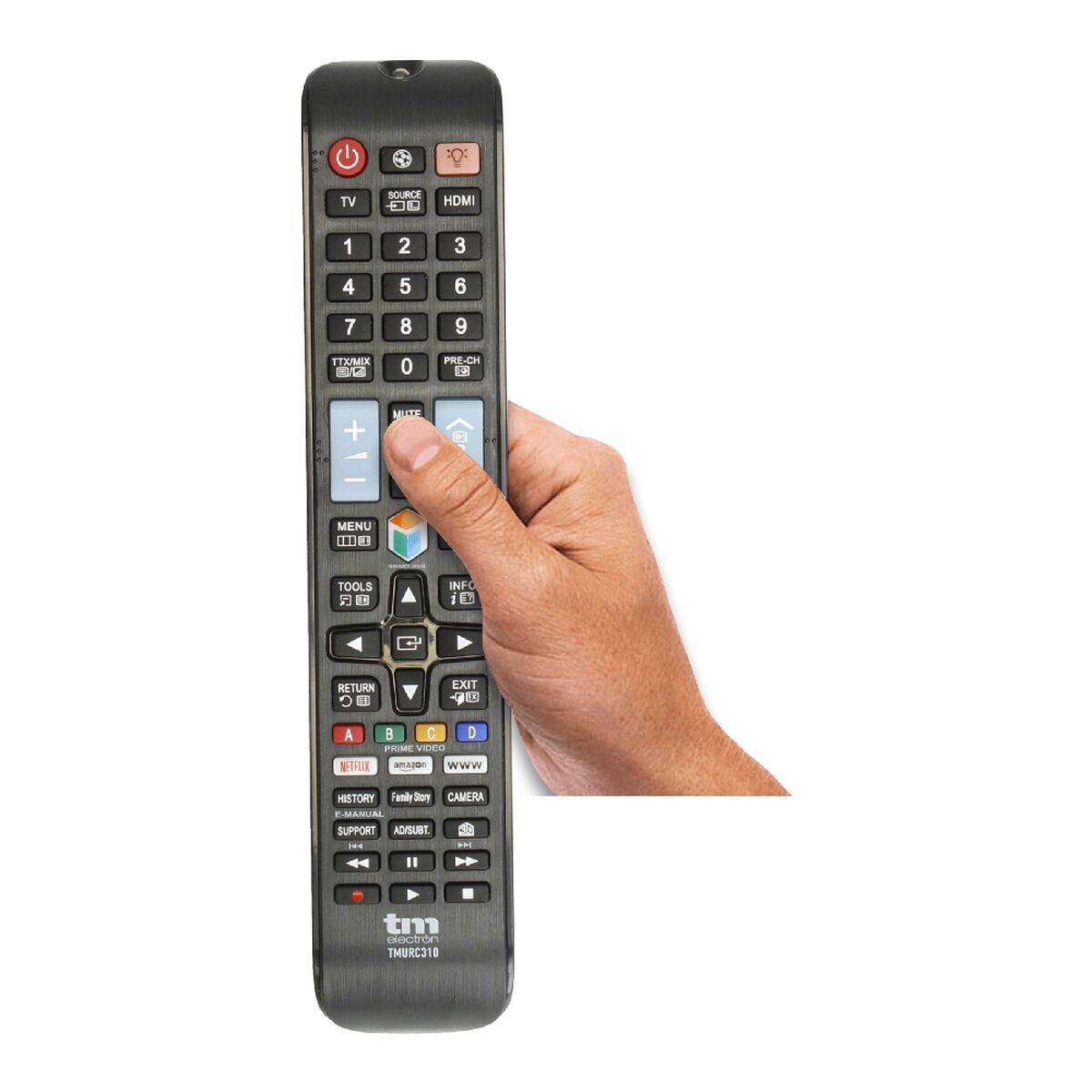 Mando a Distancia Universal para Samsung TM Electron Negro